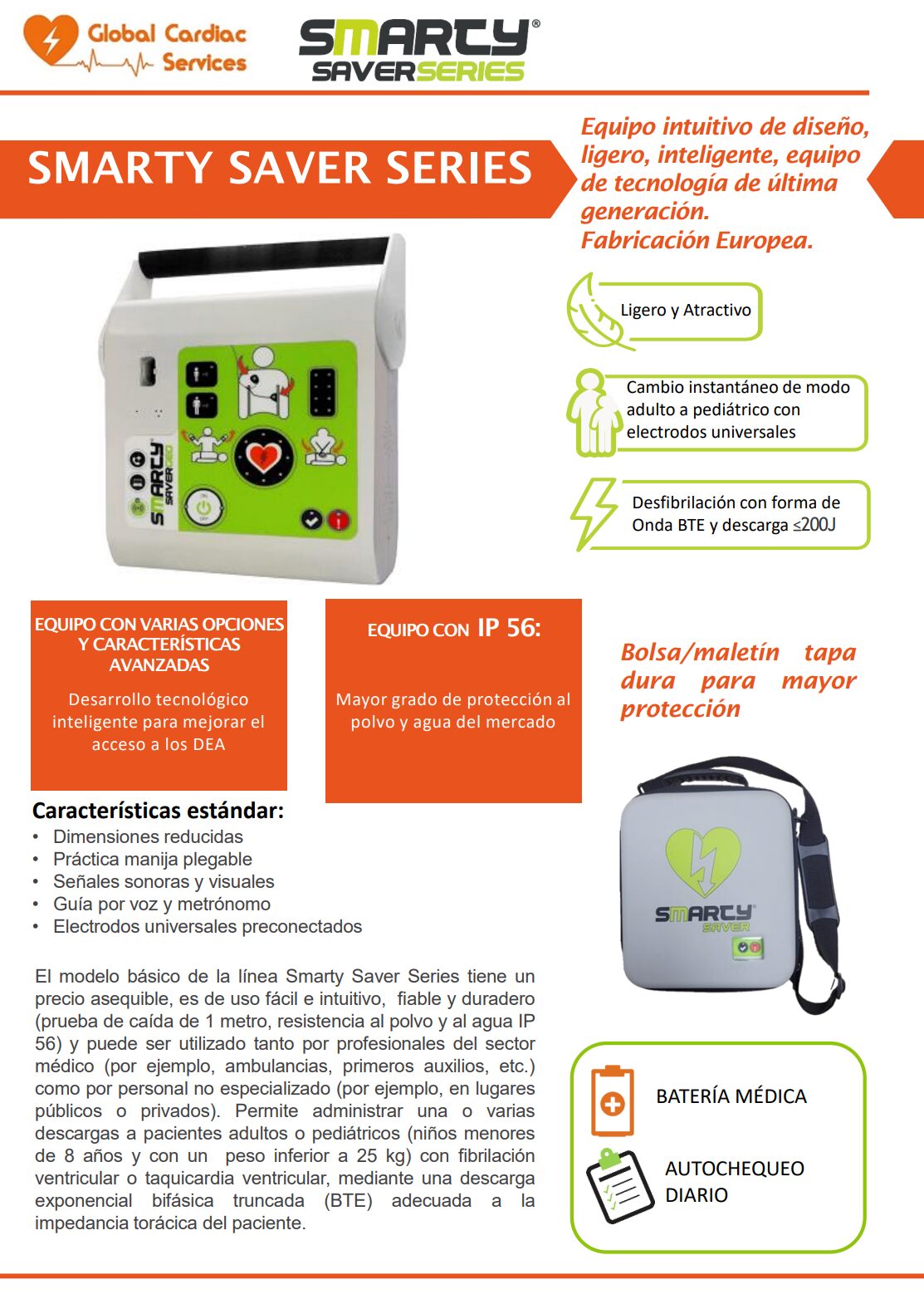 Desfribrilador Smarty Saver